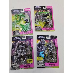 Final Fraction Kharn Series 1 Action Figures Brute Drone Huntra Evolution Lot-4